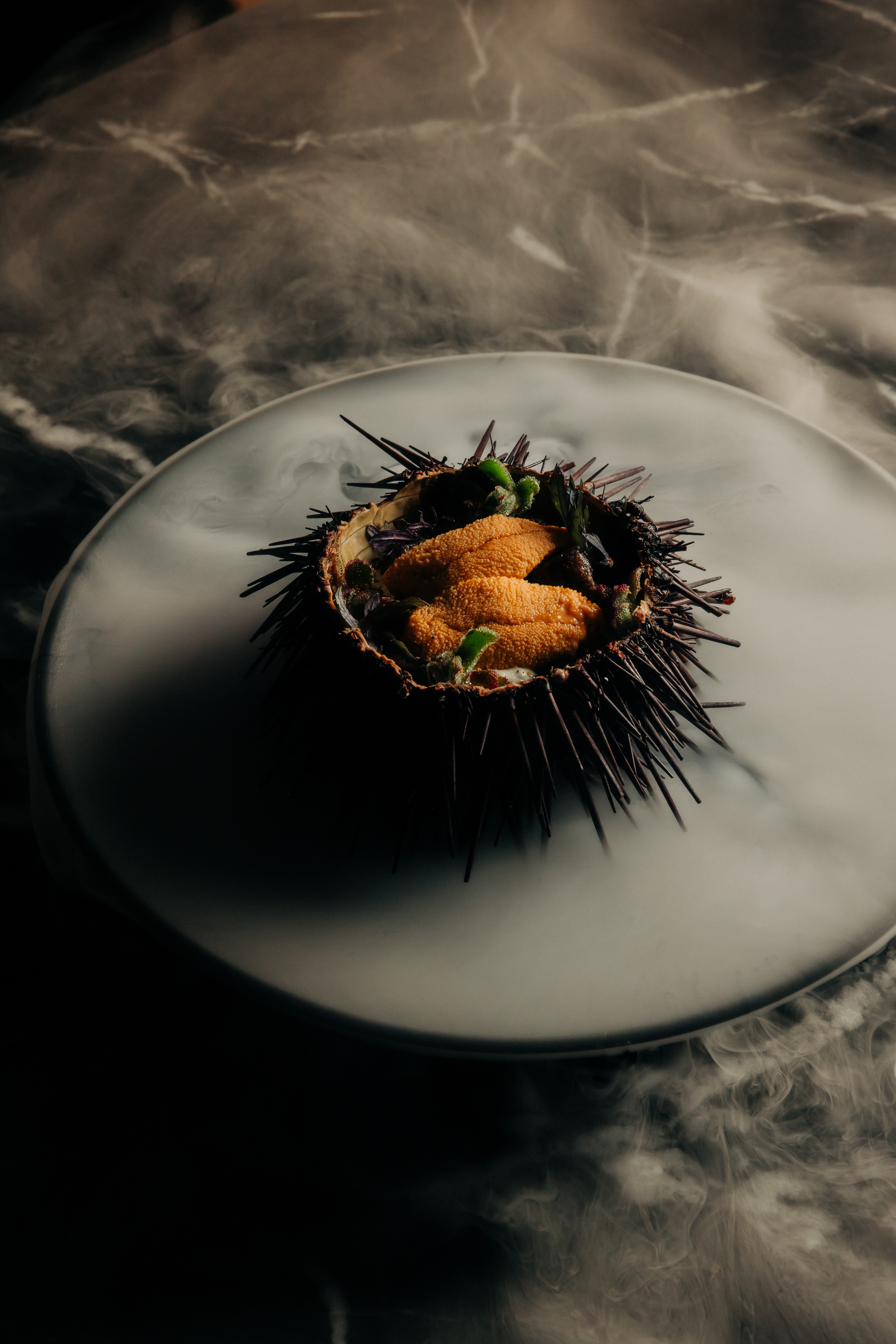 Santa Barbara uni course in private dining at Cherryfish, Pacific Beach San Diego